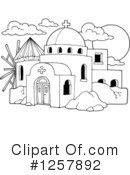 Greek Church Clipart #1257892 by visekart