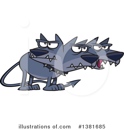 Cerberus Clipart #1381685 by toonaday