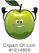 Green Apple Clipart #1214826 by Vector Tradition SM