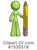 Green Design Mascot Clipart #1535518 by Leo Blanchette