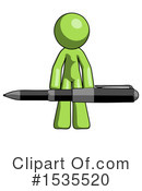Green Design Mascot Clipart #1535520 by Leo Blanchette