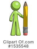 Green Design Mascot Clipart #1535548 by Leo Blanchette