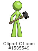 Green Design Mascot Clipart #1535549 by Leo Blanchette