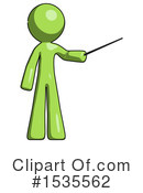Green Design Mascot Clipart #1535562 by Leo Blanchette