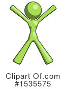 Green Design Mascot Clipart #1535575 by Leo Blanchette