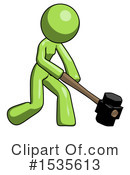 Green Design Mascot Clipart #1535613 by Leo Blanchette