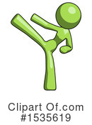 Green Design Mascot Clipart #1535619 by Leo Blanchette