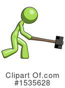 Green Design Mascot Clipart #1535628 by Leo Blanchette