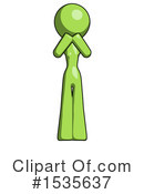 Green Design Mascot Clipart #1535637 by Leo Blanchette