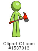 Green Design Mascot Clipart #1537013 by Leo Blanchette