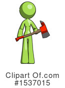 Green Design Mascot Clipart #1537015 by Leo Blanchette