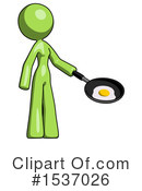 Green Design Mascot Clipart #1537026 by Leo Blanchette