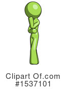 Green Design Mascot Clipart #1537101 by Leo Blanchette