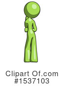 Green Design Mascot Clipart #1537103 by Leo Blanchette