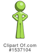Green Design Mascot Clipart #1537104 by Leo Blanchette