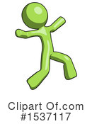 Green Design Mascot Clipart #1537117 by Leo Blanchette