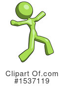 Green Design Mascot Clipart #1537119 by Leo Blanchette