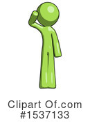 Green Design Mascot Clipart #1537133 by Leo Blanchette