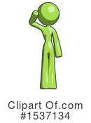 Green Design Mascot Clipart #1537134 by Leo Blanchette