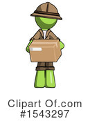 Green Design Mascot Clipart #1543297 by Leo Blanchette