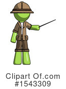 Green Design Mascot Clipart #1543309 by Leo Blanchette