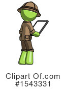 Green Design Mascot Clipart #1543331 by Leo Blanchette