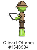Green Design Mascot Clipart #1543334 by Leo Blanchette