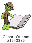Green Design Mascot Clipart #1543335 by Leo Blanchette