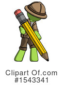 Green Design Mascot Clipart #1543341 by Leo Blanchette
