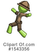 Green Design Mascot Clipart #1543356 by Leo Blanchette