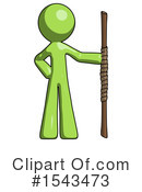 Green Design Mascot Clipart #1543473 by Leo Blanchette