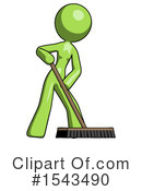 Green Design Mascot Clipart #1543490 by Leo Blanchette