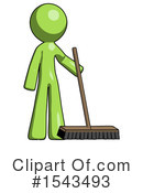 Green Design Mascot Clipart #1543493 by Leo Blanchette