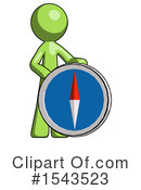 Green Design Mascot Clipart #1543523 by Leo Blanchette