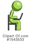 Green Design Mascot Clipart #1543533 by Leo Blanchette