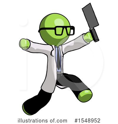 Royalty-Free (RF) Green Design Mascot Clipart Illustration by Leo Blanchette - Stock Sample #1548952