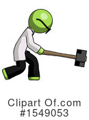 Green Design Mascot Clipart #1549053 by Leo Blanchette