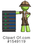 Green Design Mascot Clipart #1549119 by Leo Blanchette