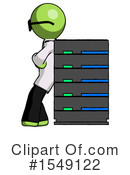 Green Design Mascot Clipart #1549122 by Leo Blanchette