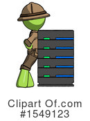 Green Design Mascot Clipart #1549123 by Leo Blanchette
