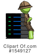 Green Design Mascot Clipart #1549127 by Leo Blanchette