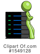 Green Design Mascot Clipart #1549128 by Leo Blanchette
