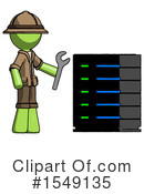 Green Design Mascot Clipart #1549135 by Leo Blanchette