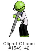 Green Design Mascot Clipart #1549142 by Leo Blanchette