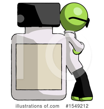 Royalty-Free (RF) Green Design Mascot Clipart Illustration by Leo Blanchette - Stock Sample #1549212