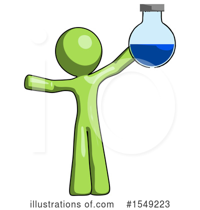 Royalty-Free (RF) Green Design Mascot Clipart Illustration by Leo Blanchette - Stock Sample #1549223