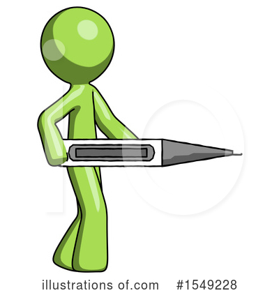 Royalty-Free (RF) Green Design Mascot Clipart Illustration by Leo Blanchette - Stock Sample #1549228