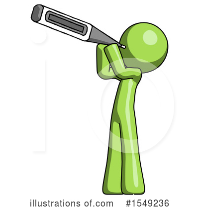 Royalty-Free (RF) Green Design Mascot Clipart Illustration by Leo Blanchette - Stock Sample #1549236