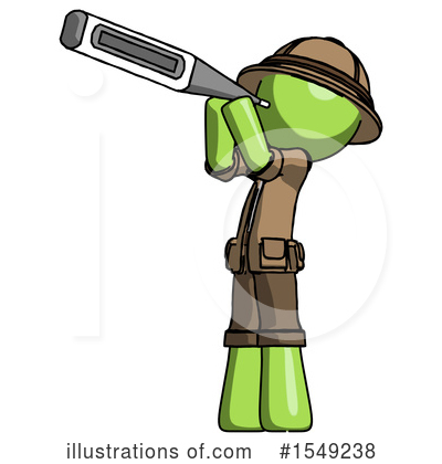 Royalty-Free (RF) Green Design Mascot Clipart Illustration by Leo Blanchette - Stock Sample #1549238