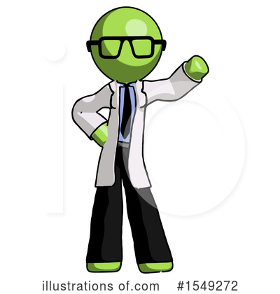 Royalty-Free (RF) Green Design Mascot Clipart Illustration by Leo Blanchette - Stock Sample #1549272